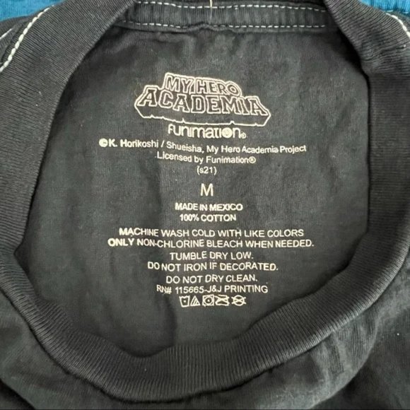 My Hero Academia Dabi Blue Flame T-Shirt Men's Sz M - Picture 5 of 5